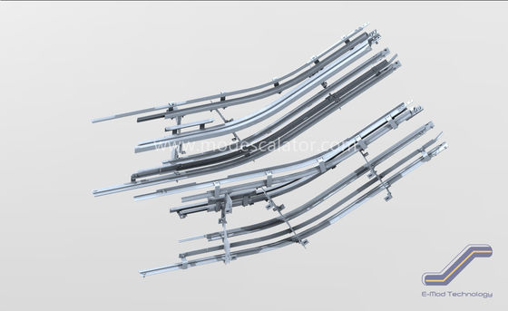 CNAS Escalator Modernization Escalator Step Band Refurbishment