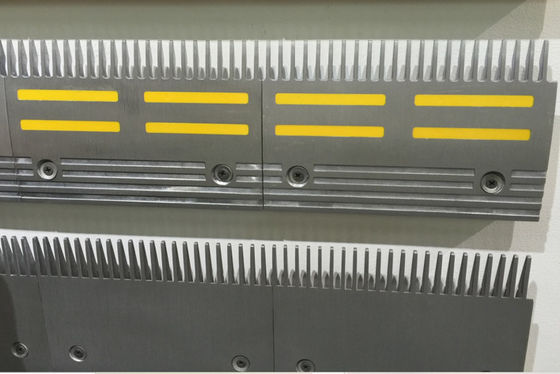 9.068mm Teeth Pitch Escalator Comb Plate Alumimium Die Cast Powder Coated