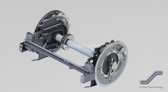 Chariot 1000 de tension d'escalator de la motivation essentielle 20A d'escalator de largeur